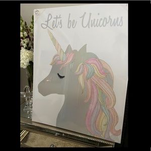 CKD Colleen Karis Designs Unicorn canvas